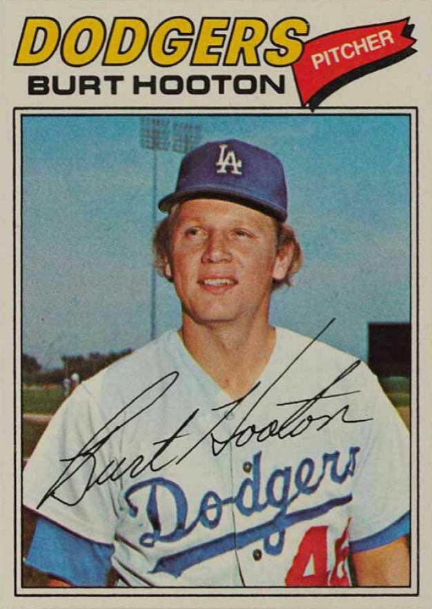 1977 Topps Burt Hooton #484 Baseball Card