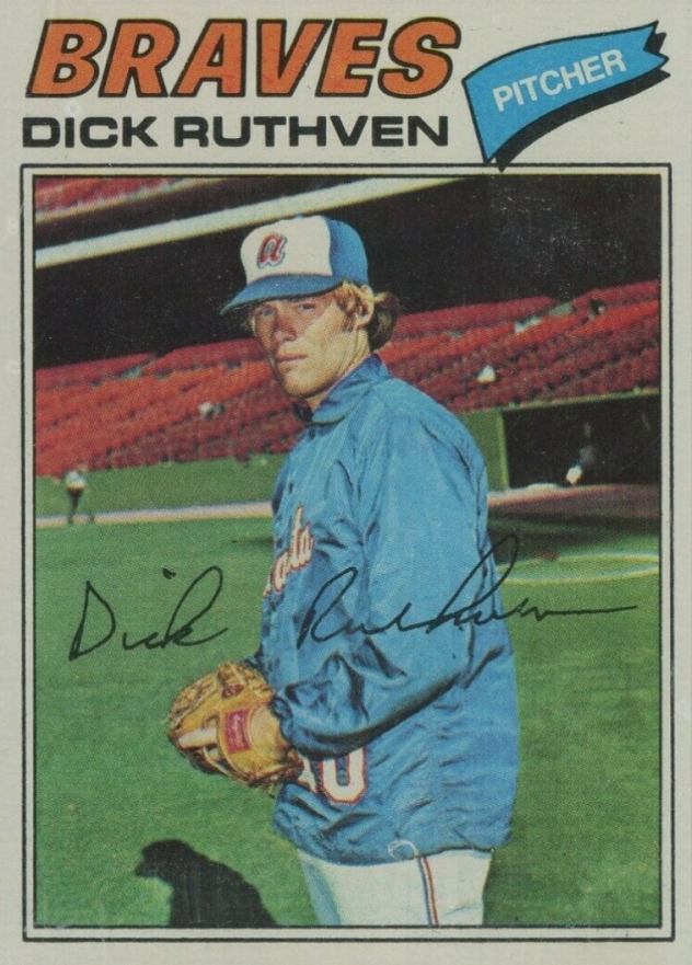1977 Topps Dick Ruthven #575 Baseball Card