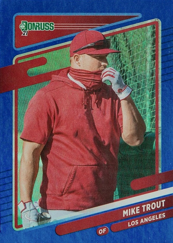 2021 Panini Donruss Mike Trout #170 Baseball Card