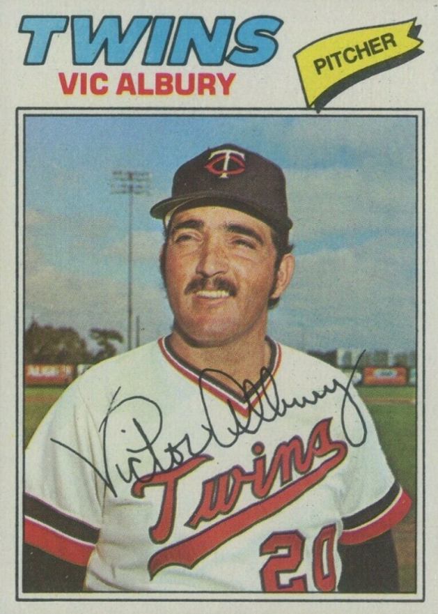 1977 Topps Vic Albury #536 Baseball Card