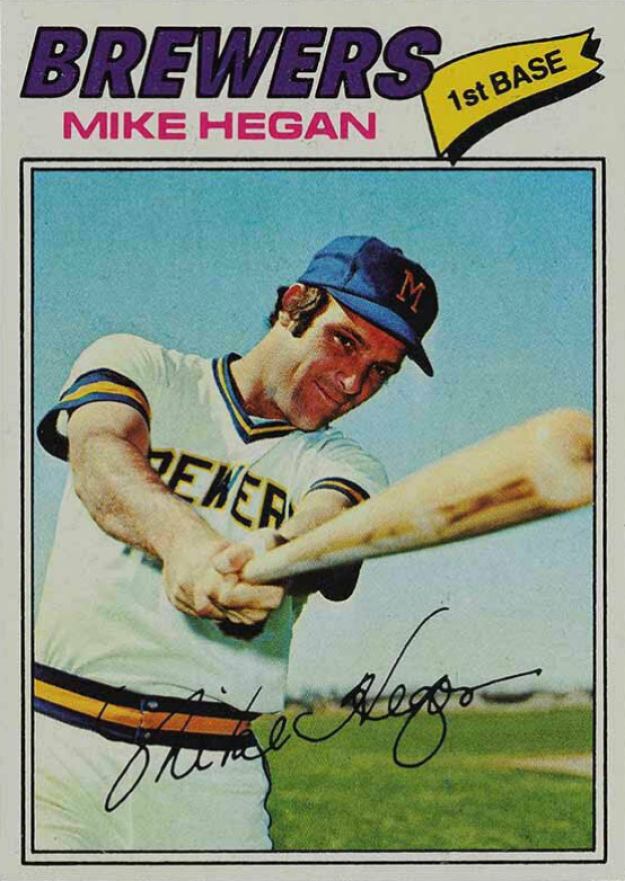 1977 Topps Mike Hegan #507 Baseball Card