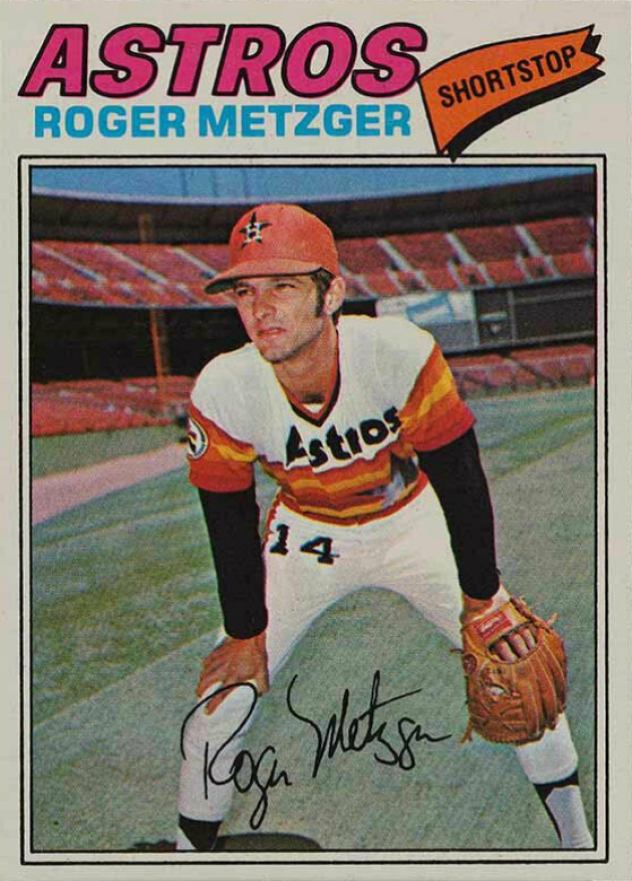1977 Topps Roger Metzger #481 Baseball Card