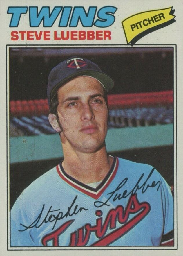 1977 Topps Steve Luebber #457 Baseball Card