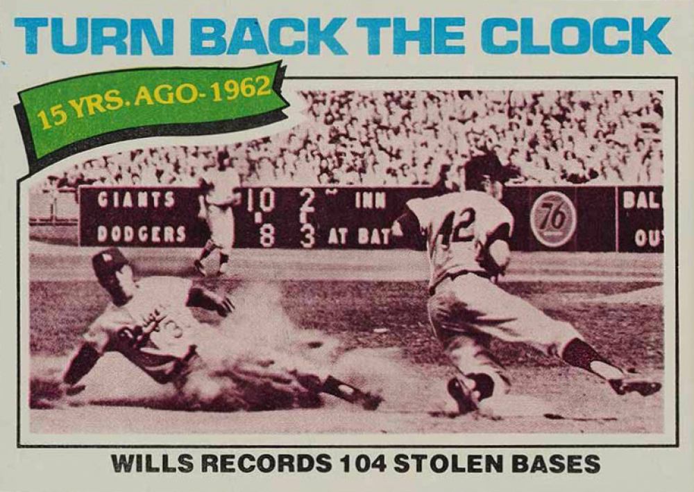 1977 Topps Maury Wills #435 Baseball Card