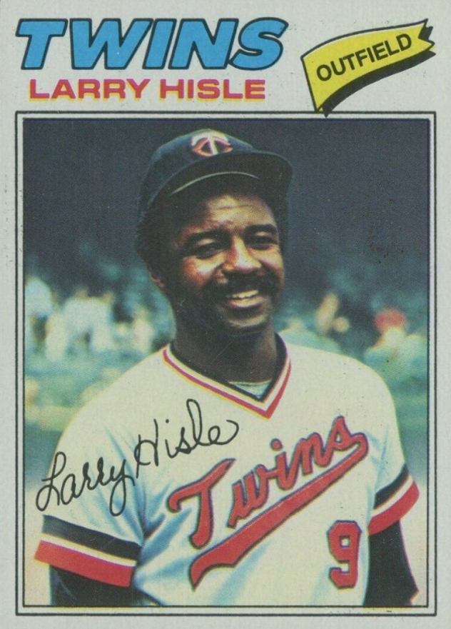 1977 Topps Larry Hisle #375 Baseball Card