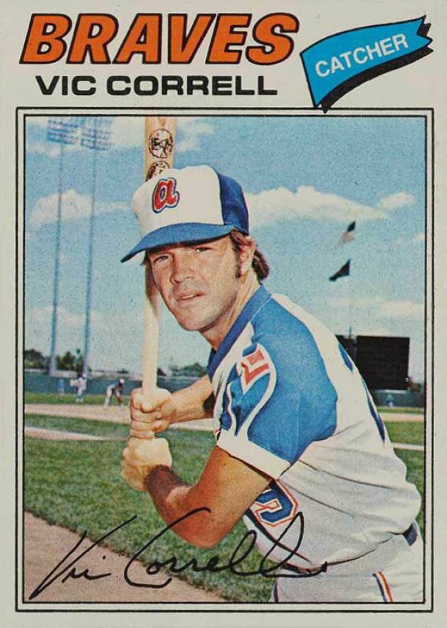 1977 Topps Vic Correll #364 Baseball Card