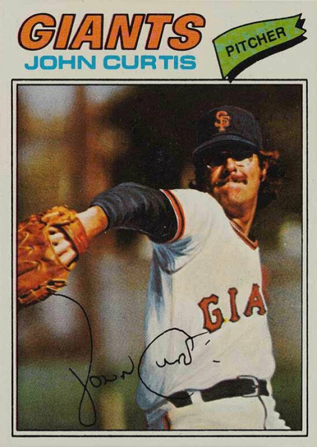 1977 Topps John Curtis #324 Baseball Card