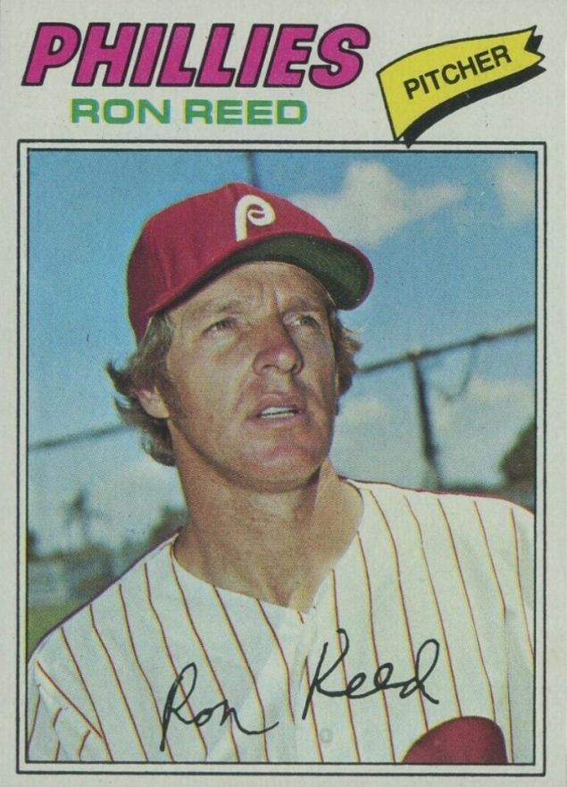 1977 Topps Ron Reed #243 Baseball Card