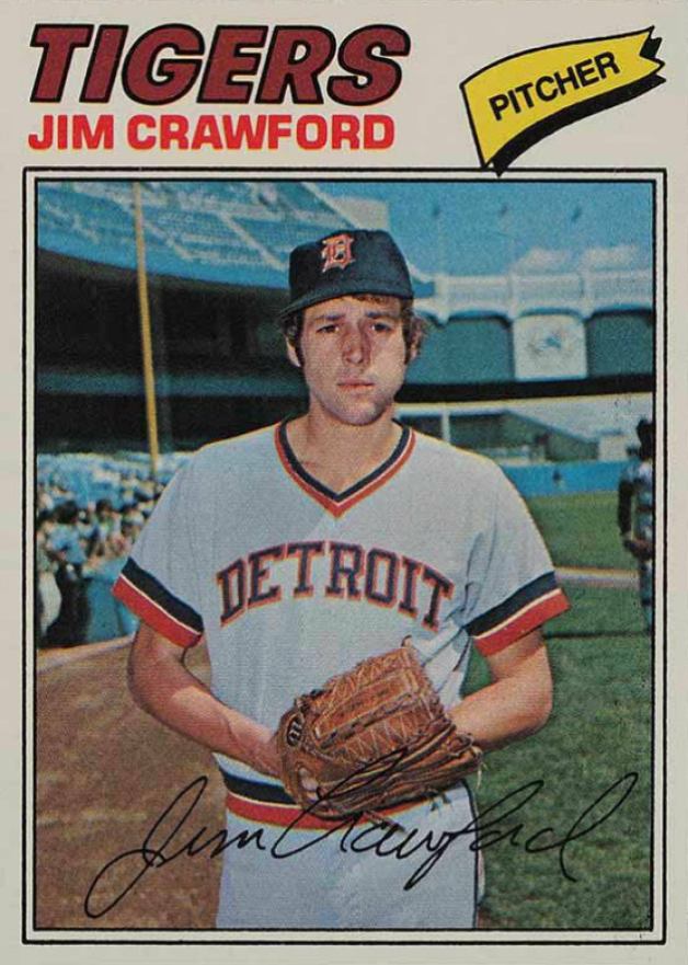 1977 Topps Jim Crawford #69 Baseball Card