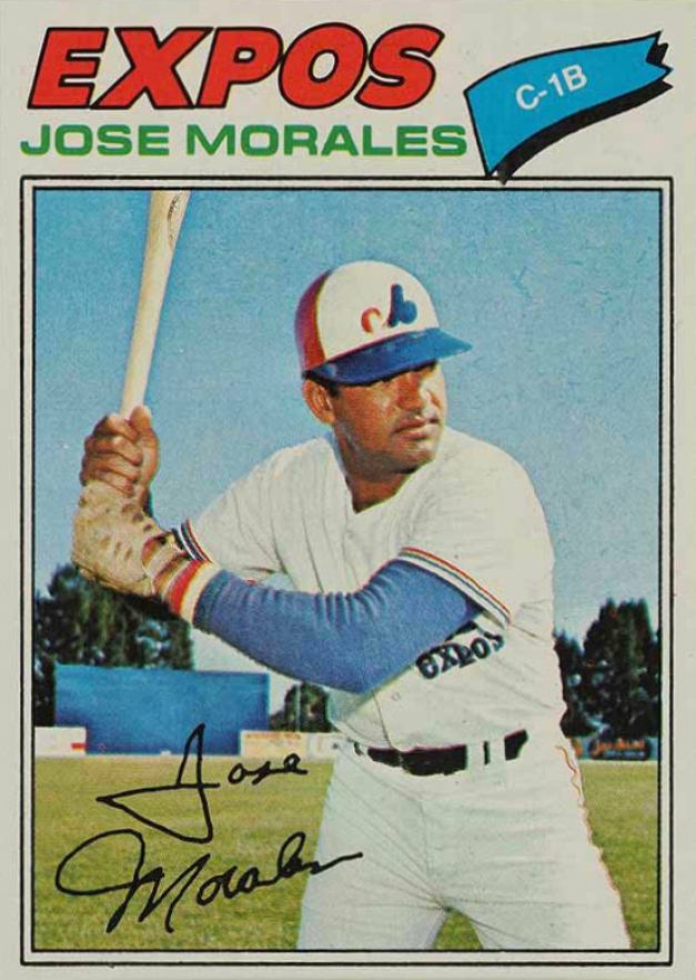 1977 Topps Jose Morales #102 Baseball Card