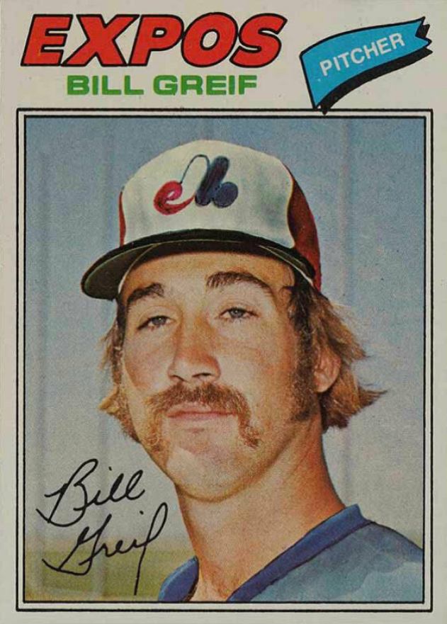 1977 Topps Bill Greif #112 Baseball Card