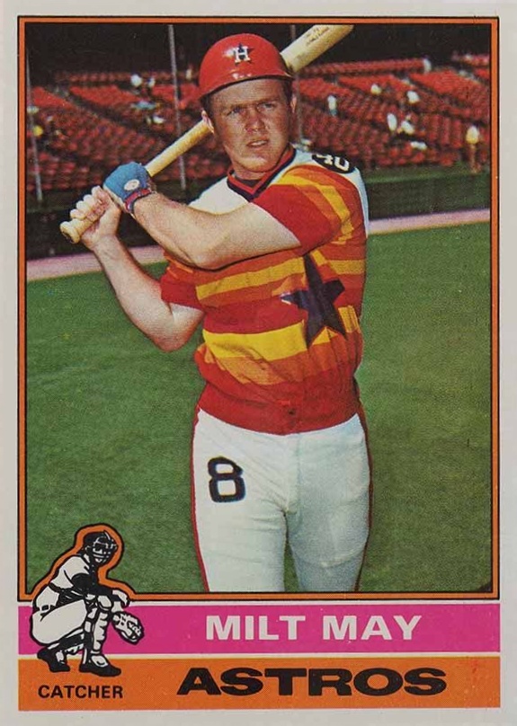 1976 Topps Milt May #532 Baseball Card
