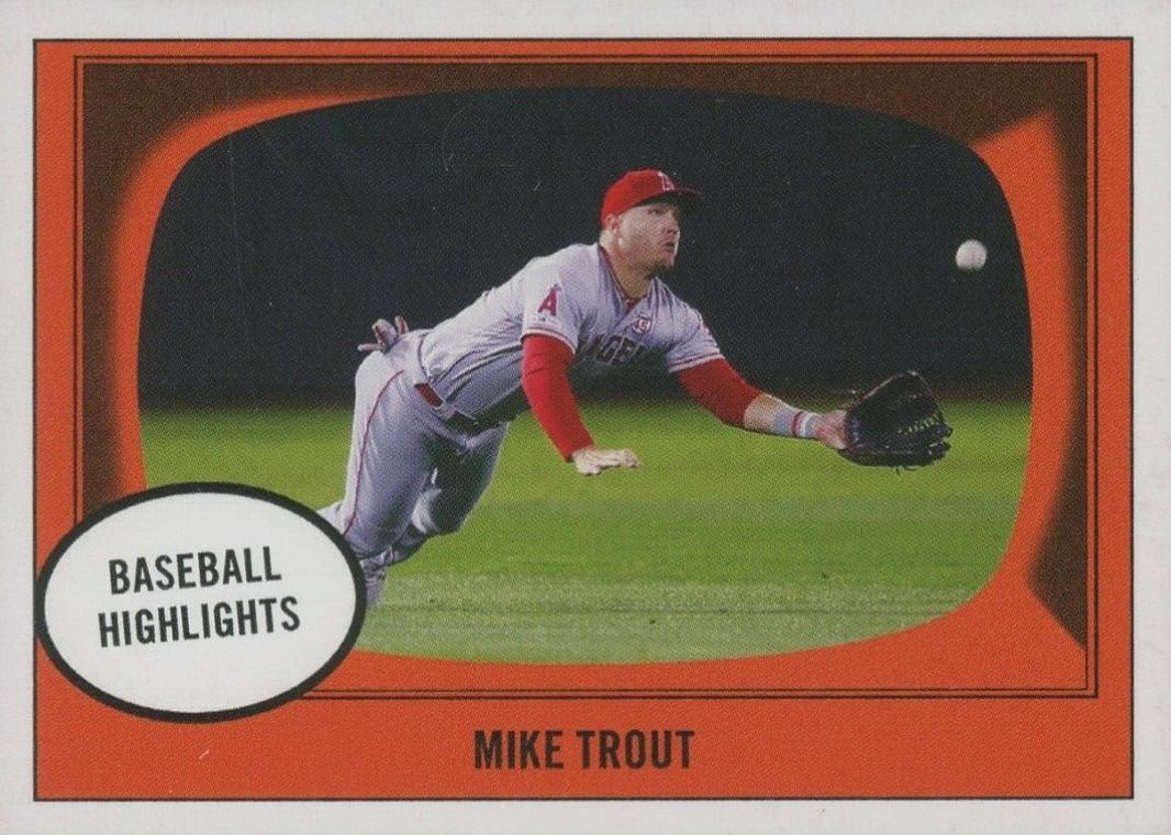 2020 Topps Throwback Thursday Mike Trout #188 Baseball Card