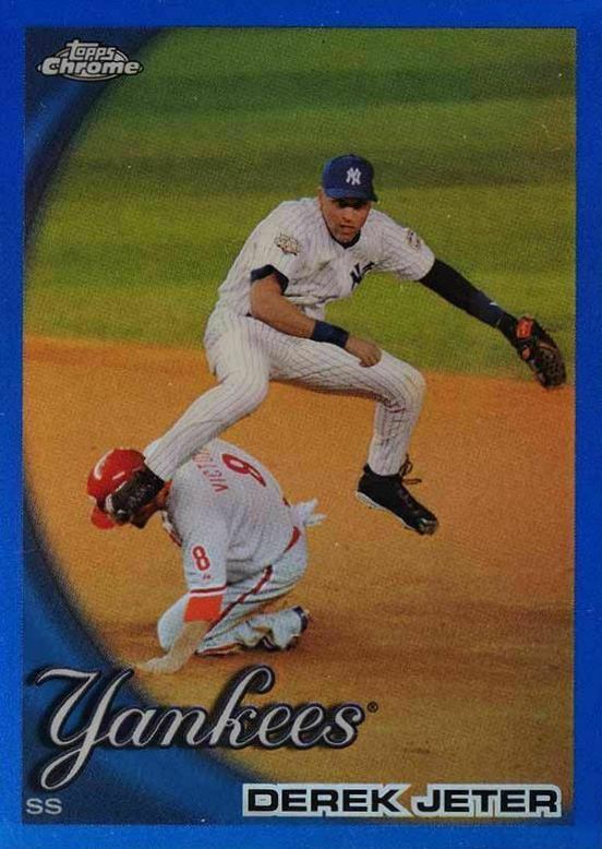 2010 Topps Chrome Derek Jeter #165 Baseball Card