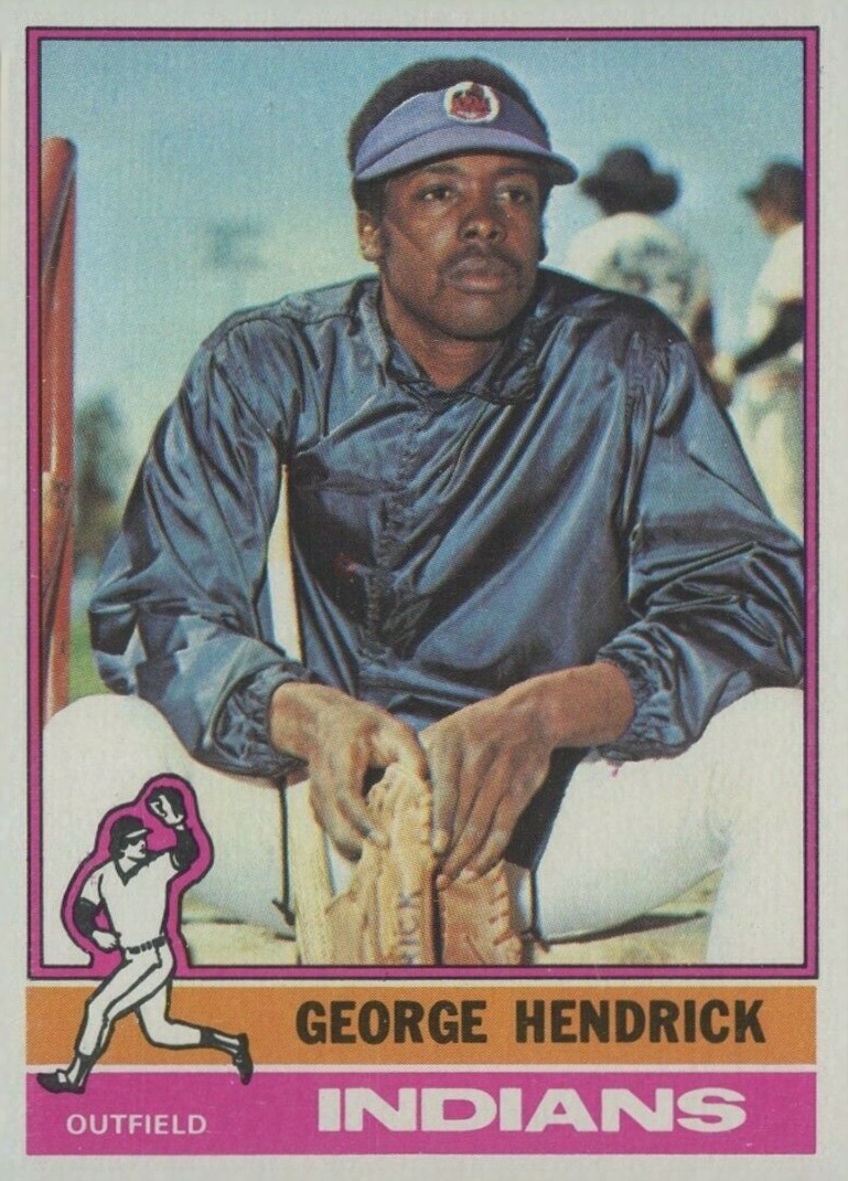 1976 Topps George Hendrick #570 Baseball Card