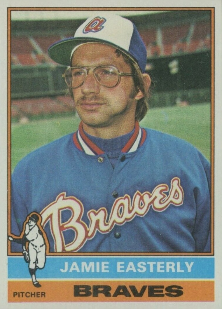 1976 Topps Jamie Easterly #511 Baseball Card