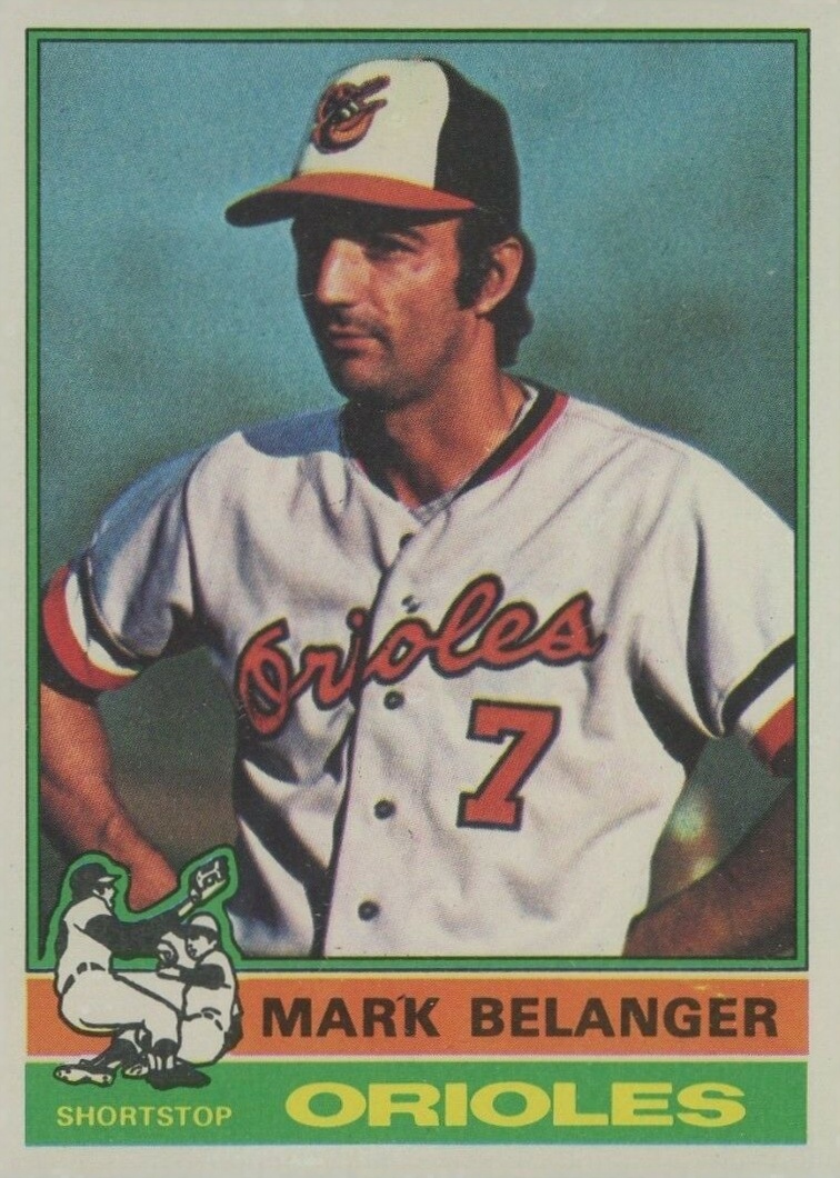 1976 Topps Mark Belanger #505 Baseball Card