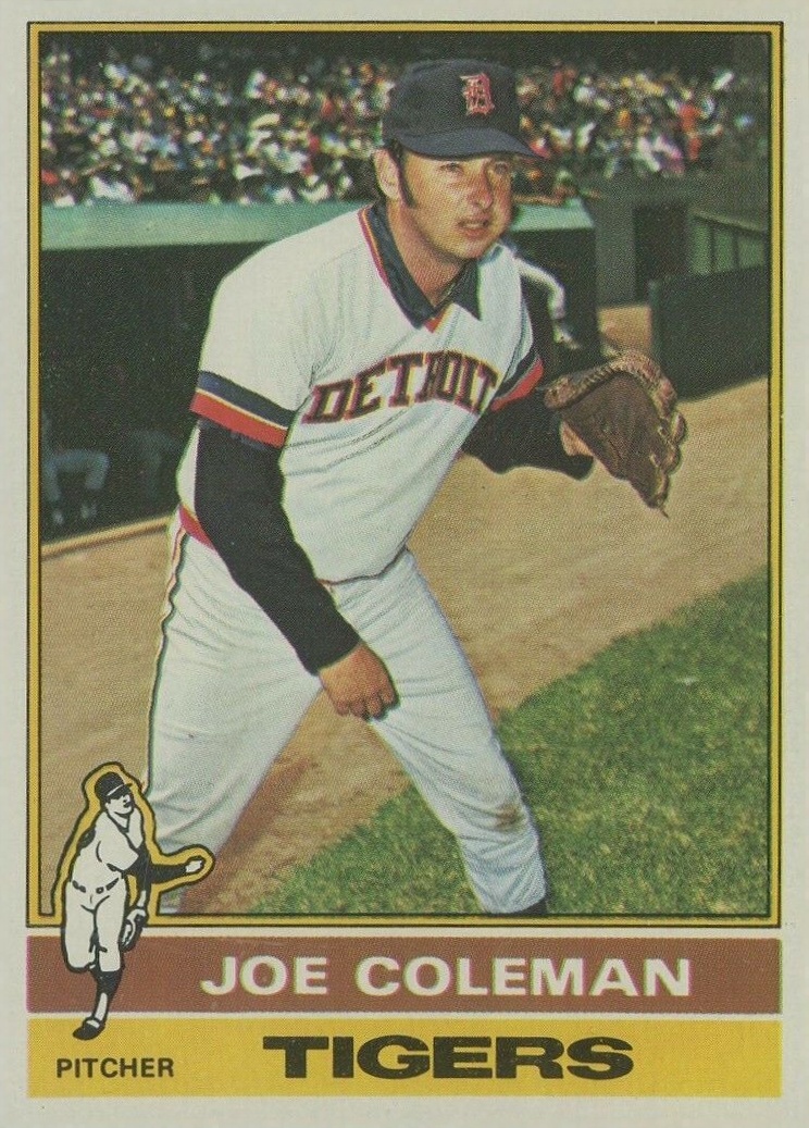 1976 Topps Joe Coleman #456 Baseball Card