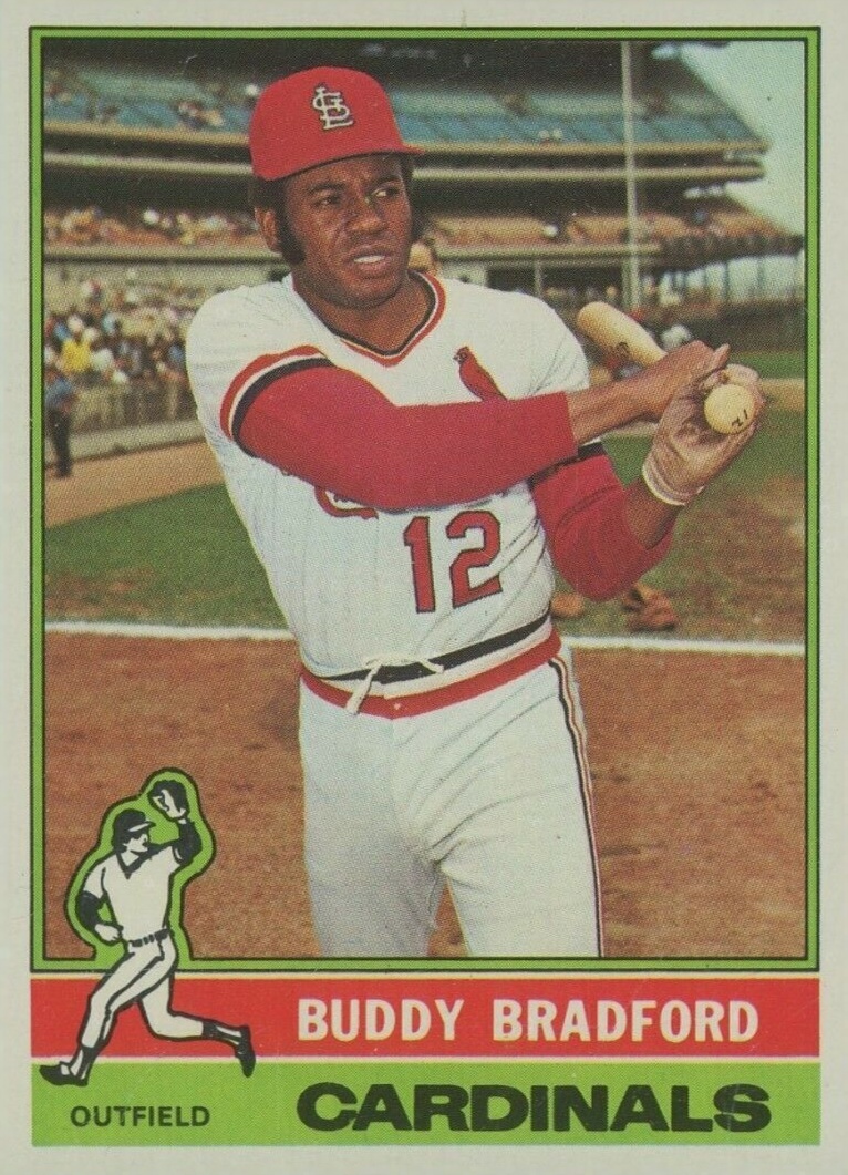 1976 Topps Buddy Bradford #451 Baseball Card