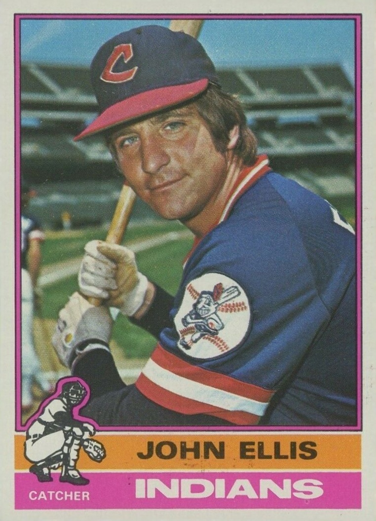 1976 Topps John Ellis #383 Baseball Card