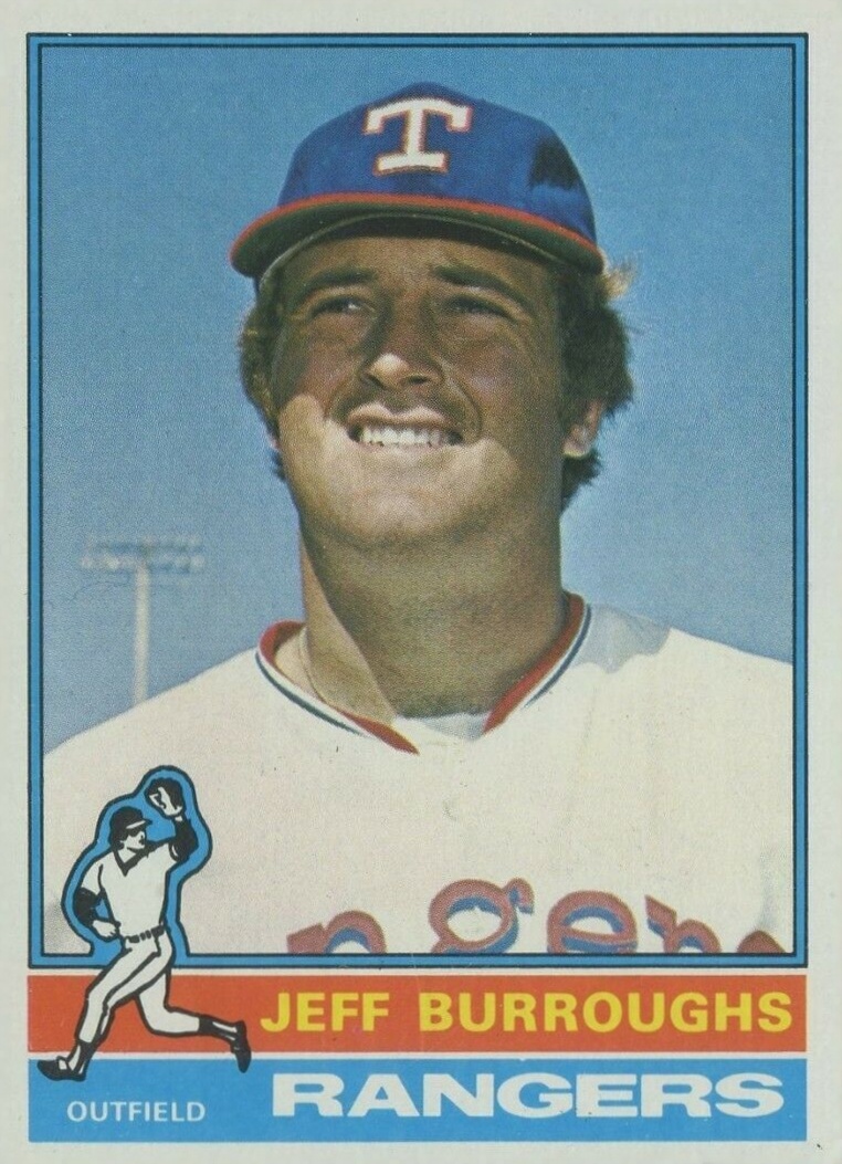 1976 Topps Jeff Burroughs #360 Baseball Card
