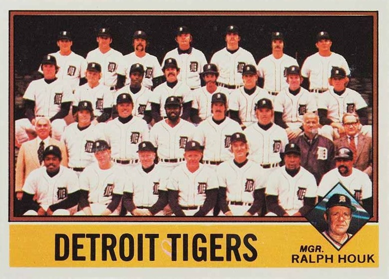 1976 Topps Detroit Tigers Team #361 Baseball Card