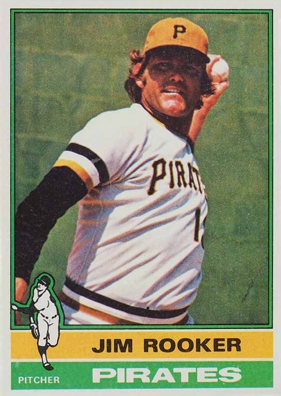 1976 Topps Jim Rooker #243 Baseball Card