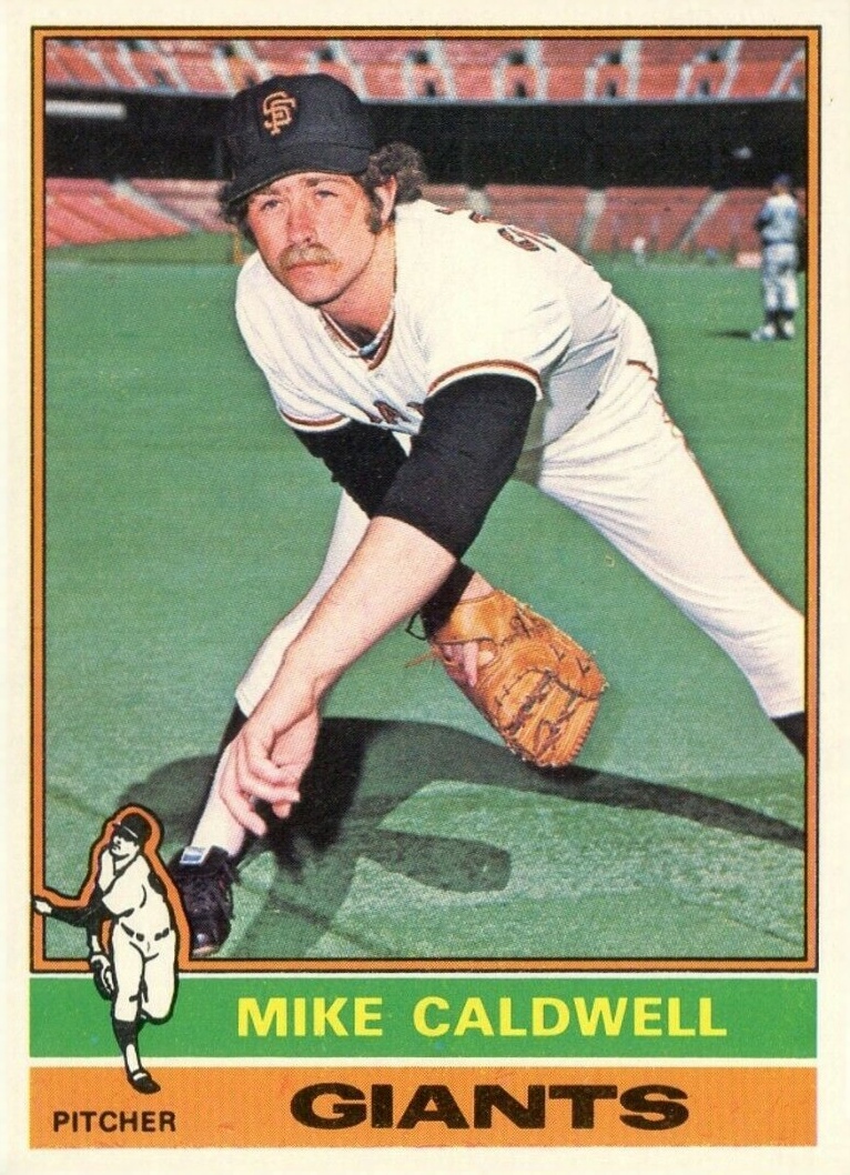 1976 Topps Mike Caldwell #157 Baseball Card
