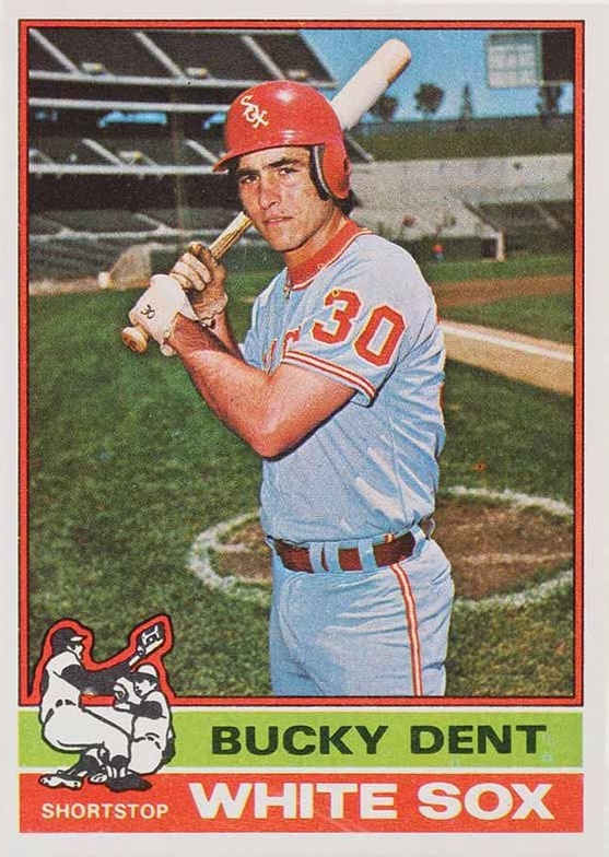 1976 Topps Bucky Dent #154 Baseball Card
