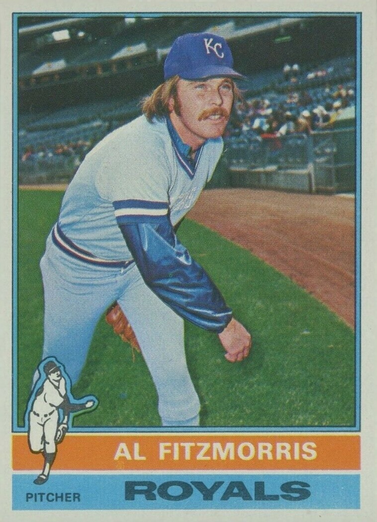 1976 Topps Al Fitzmorris #144 Baseball Card