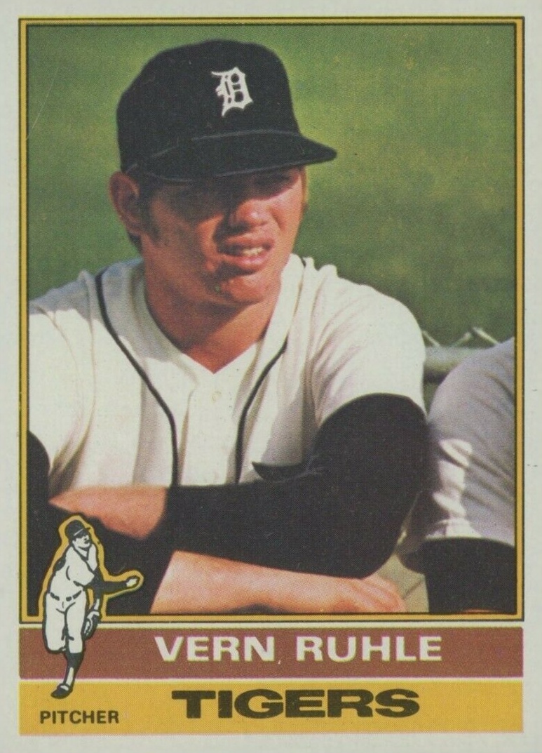 1976 Topps Vern Ruhle #89 Baseball Card