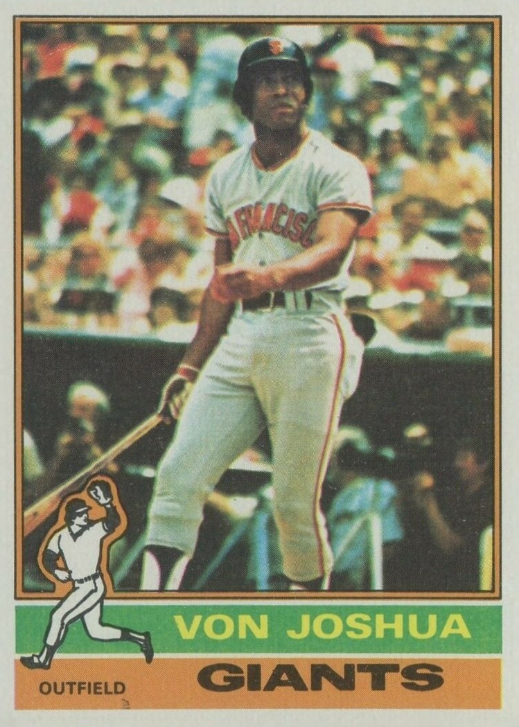 1976 Topps Von Joshua #82 Baseball Card