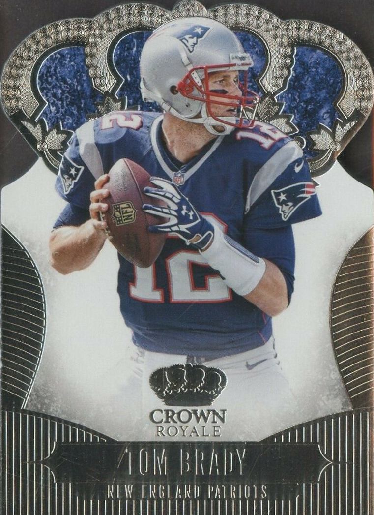 2013 Panini Crown Royale Tom Brady #91 Football Card