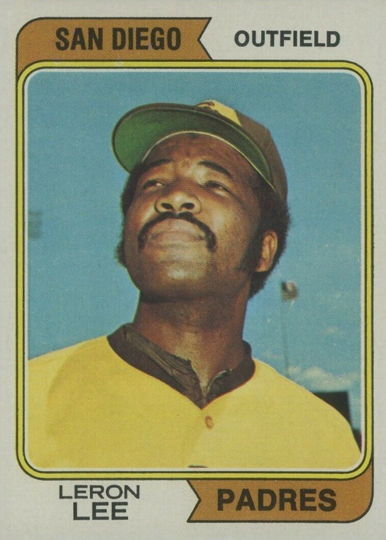 1974 Topps Leron Lee #651 Baseball Card