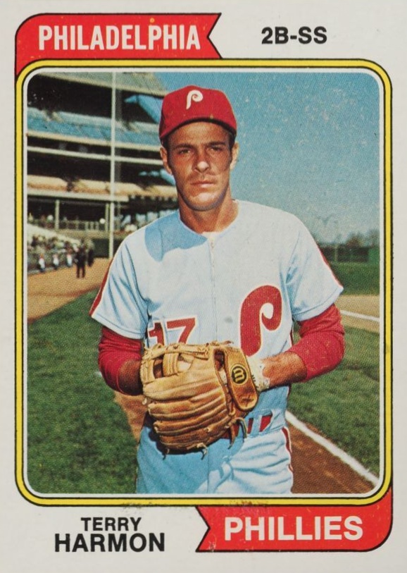 1974 Topps Terry Harmon #642 Baseball Card