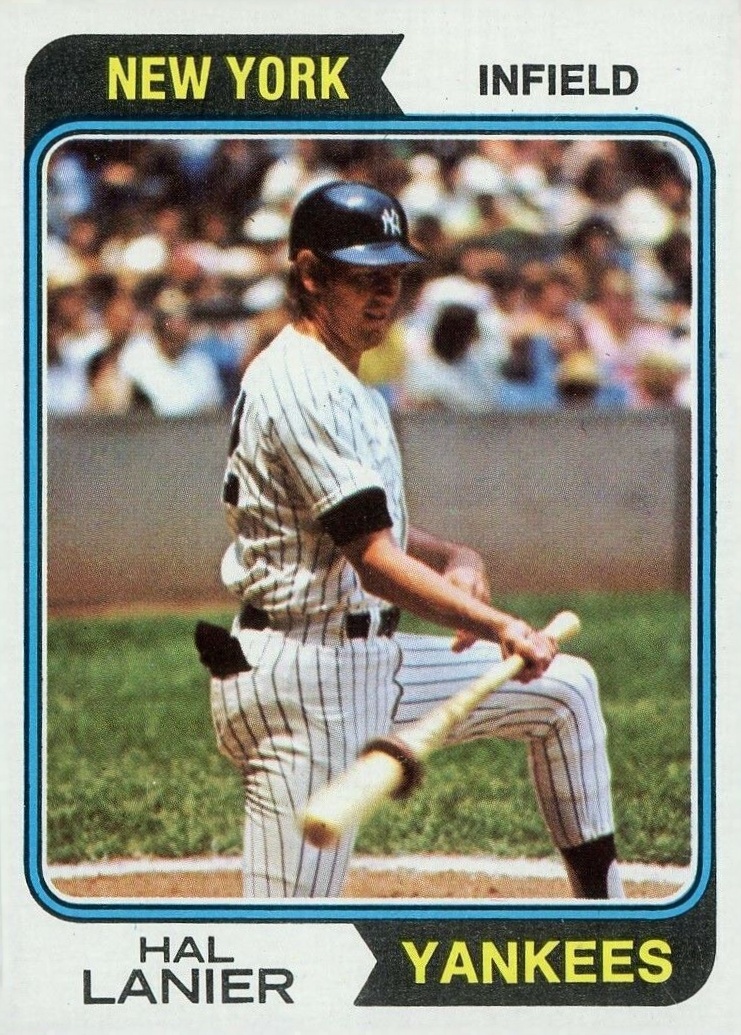 1974 Topps Hal Lanier #588 Baseball Card