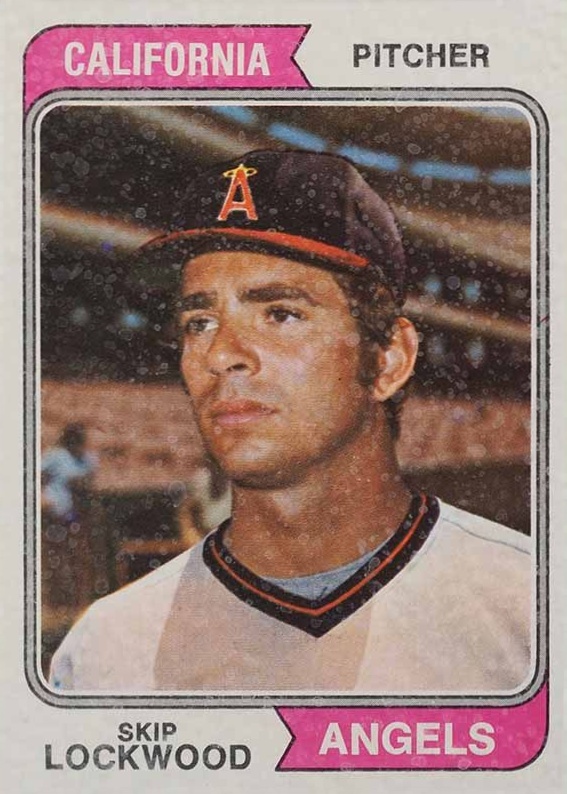 1974 Topps Skip Lockwood #532 Baseball Card