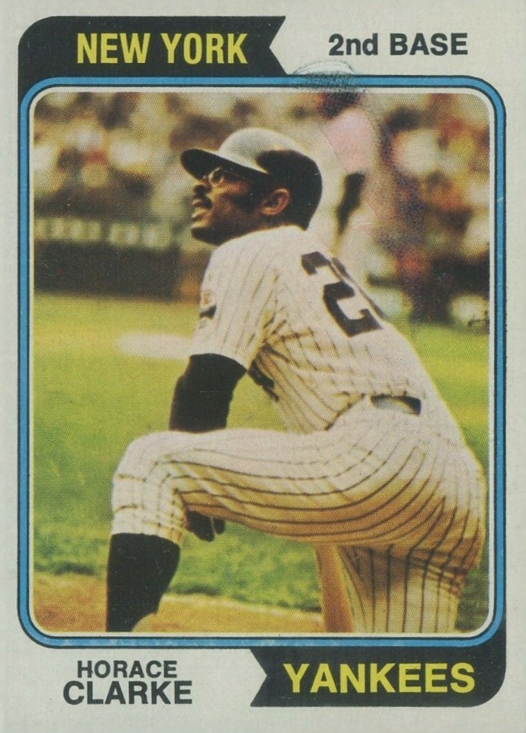 1974 Topps Horace Clarke #529 Baseball Card