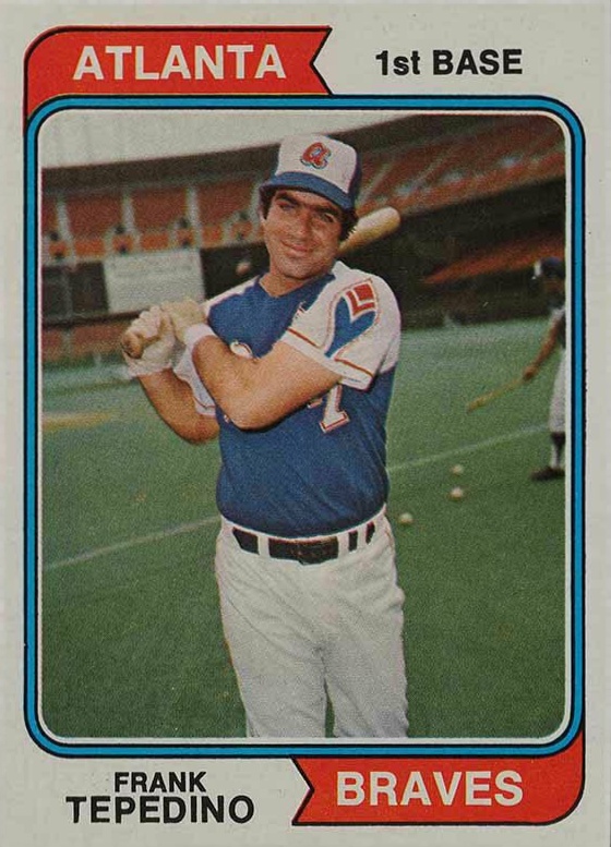 1974 Topps Frank Tepedino #526 Baseball Card