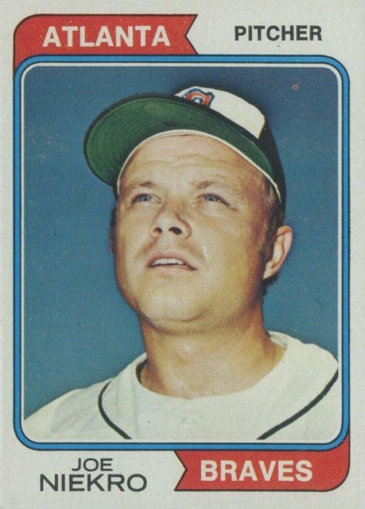 1974 Topps Joe Niekro #504 Baseball Card