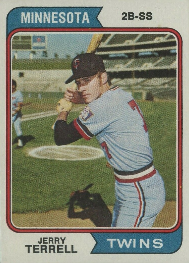 1974 Topps Jerry Terrell #481 Baseball Card