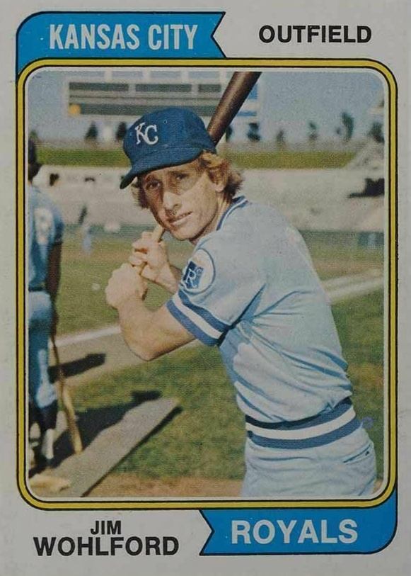 1974 Topps Jim Wohlford #407 Baseball Card