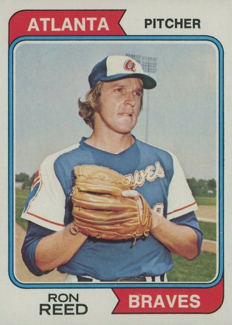 1974 Topps Ron Reed #346 Baseball Card