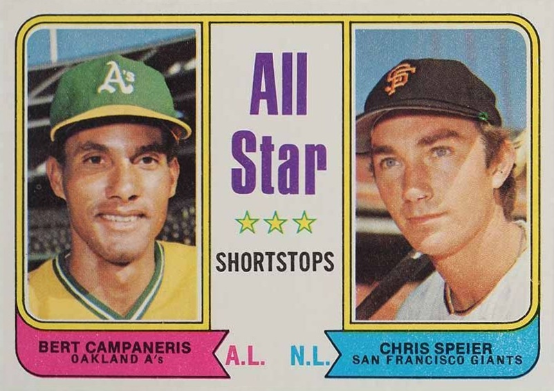 1974 Topps All-star Shortstops #335 Baseball Card