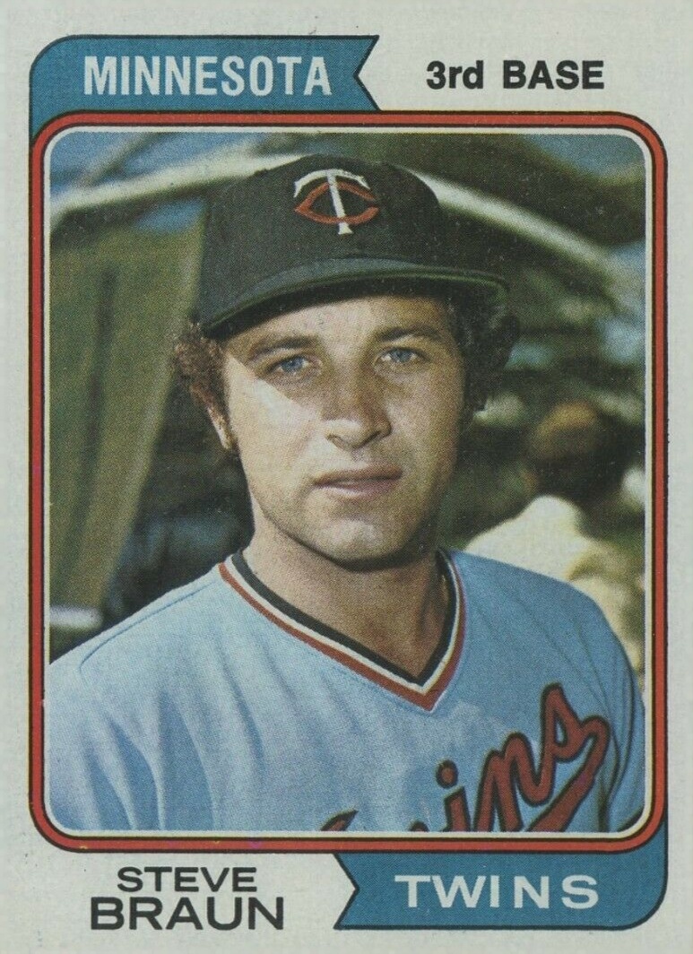 1974 Topps Steve Braun #321 Baseball Card