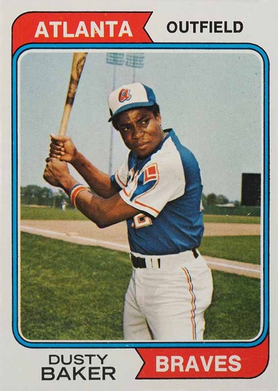 1974 Topps Dusty Baker #320 Baseball Card