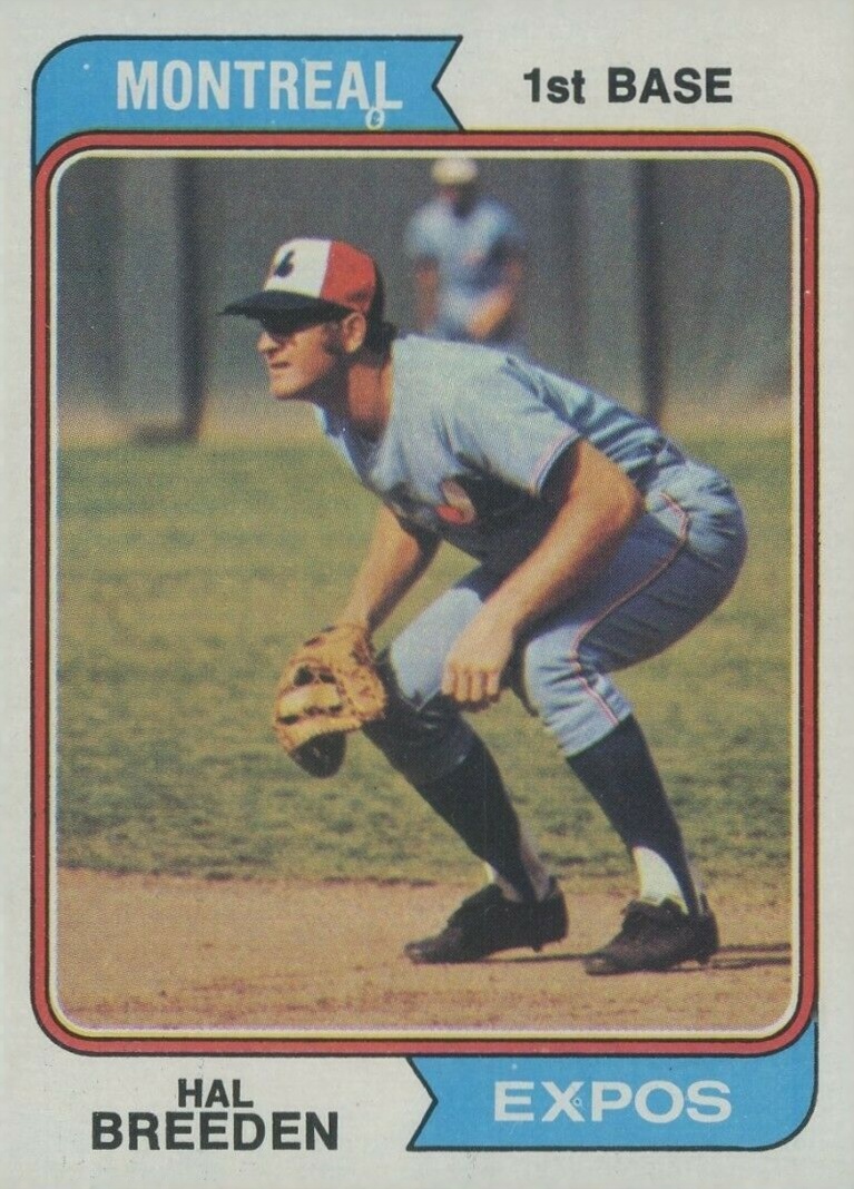 1974 Topps Hal Breeden #297 Baseball Card