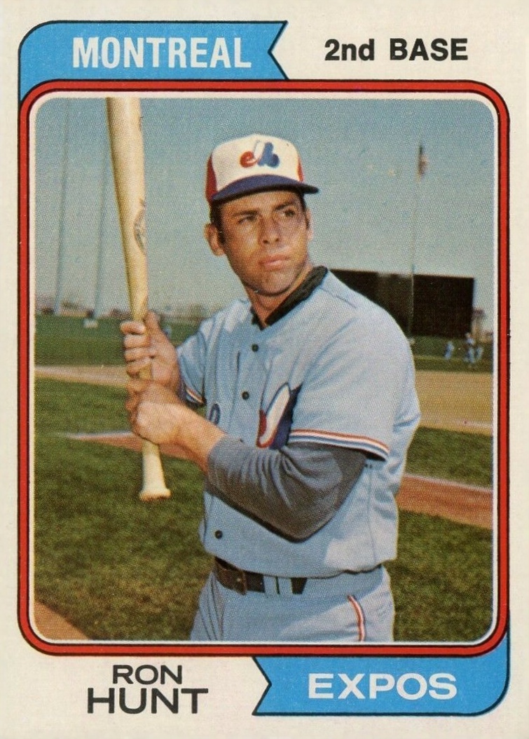 1974 Topps Ron Hunt #275 Baseball Card