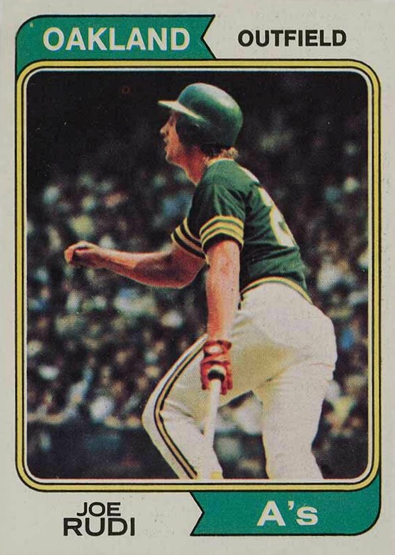 1974 Topps Joe Rudi #264 Baseball Card