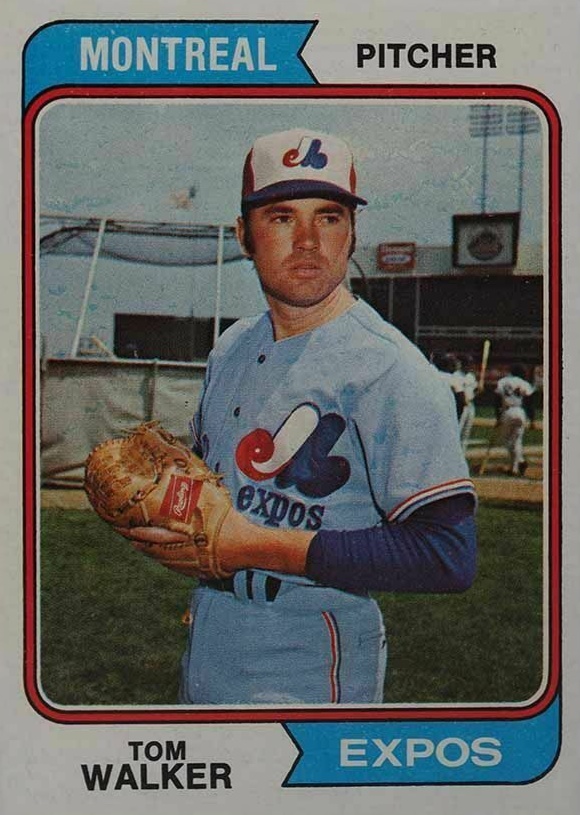 1974 Topps Tom Walker #193 Baseball Card